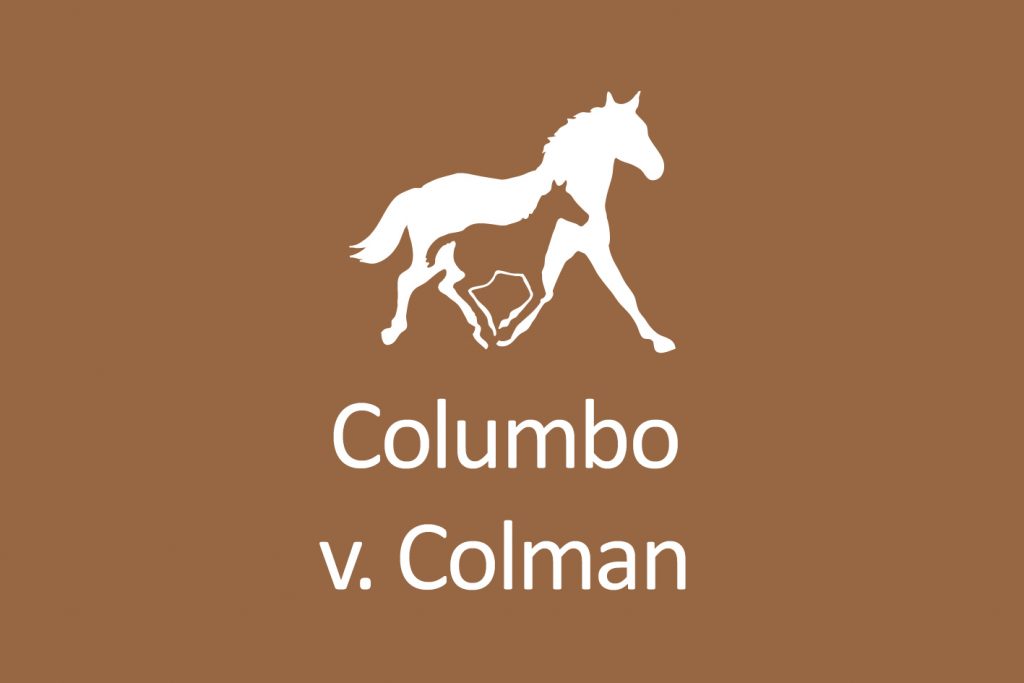 The colt Columbo, born 2019, comes from excellent bloodlines. As a worthy descendant of the top sire Colman v. Carthago and the mother Wellness v. Werther has the necessary strength of character for the international stage.